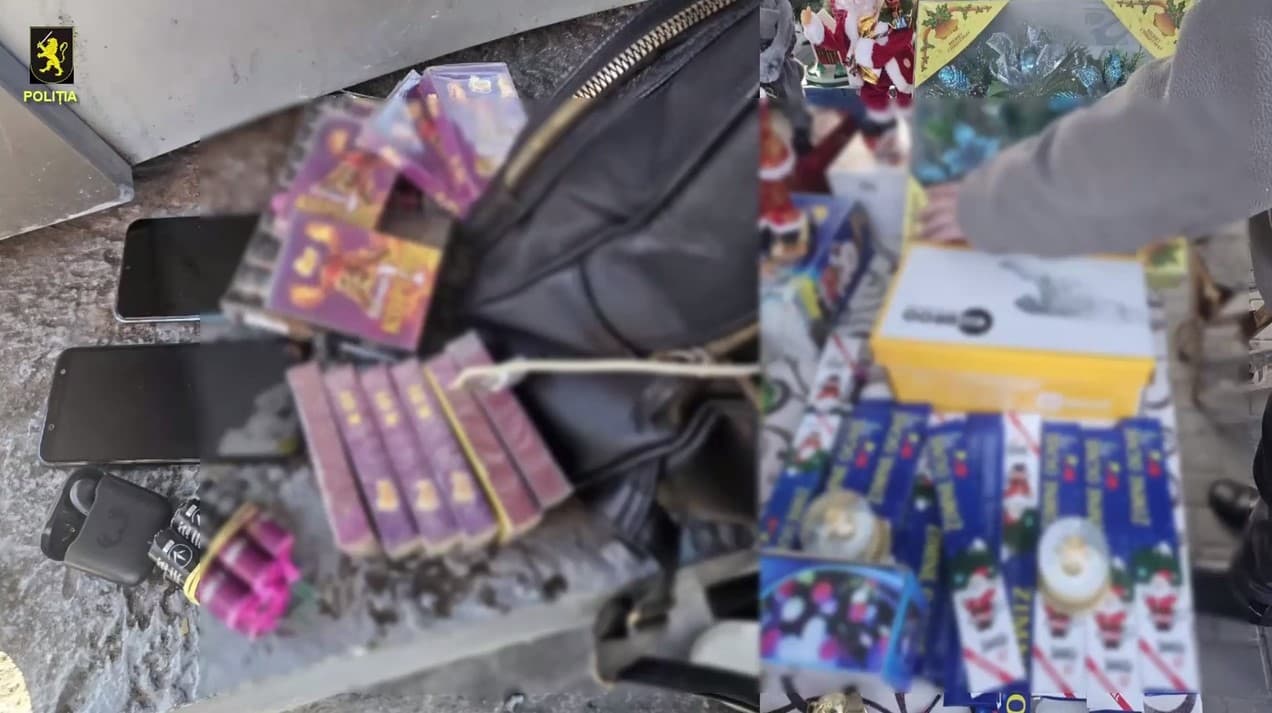 (VIDEO) Chișinău // Razii pe piața pirotehnicii. Marfă ilegală de circa 450 mii lei, scoasă din vânzare