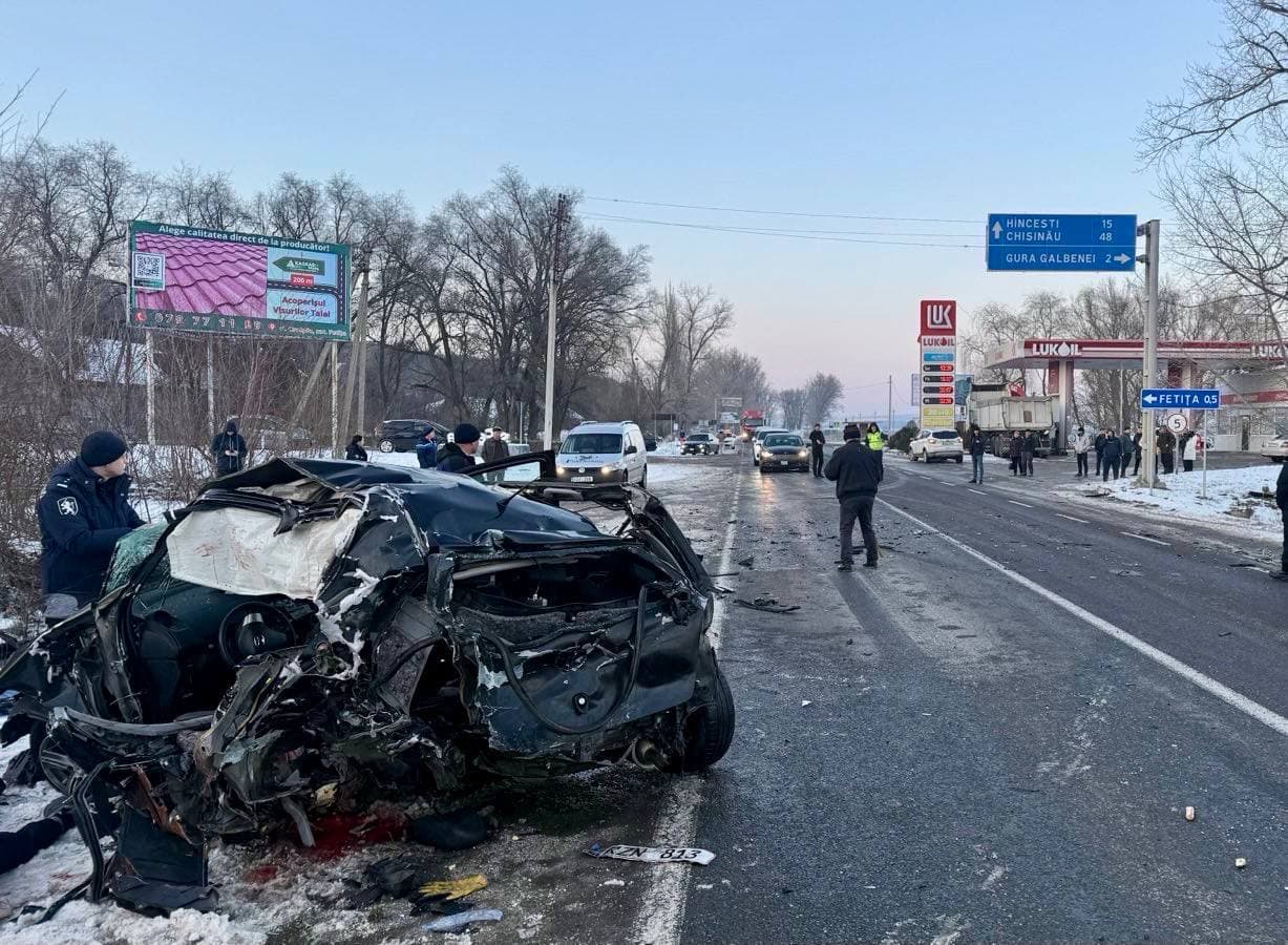 FOTO // Grav accident în Cimișlia. Un copil de doar 8 luni și-a pierdut viața