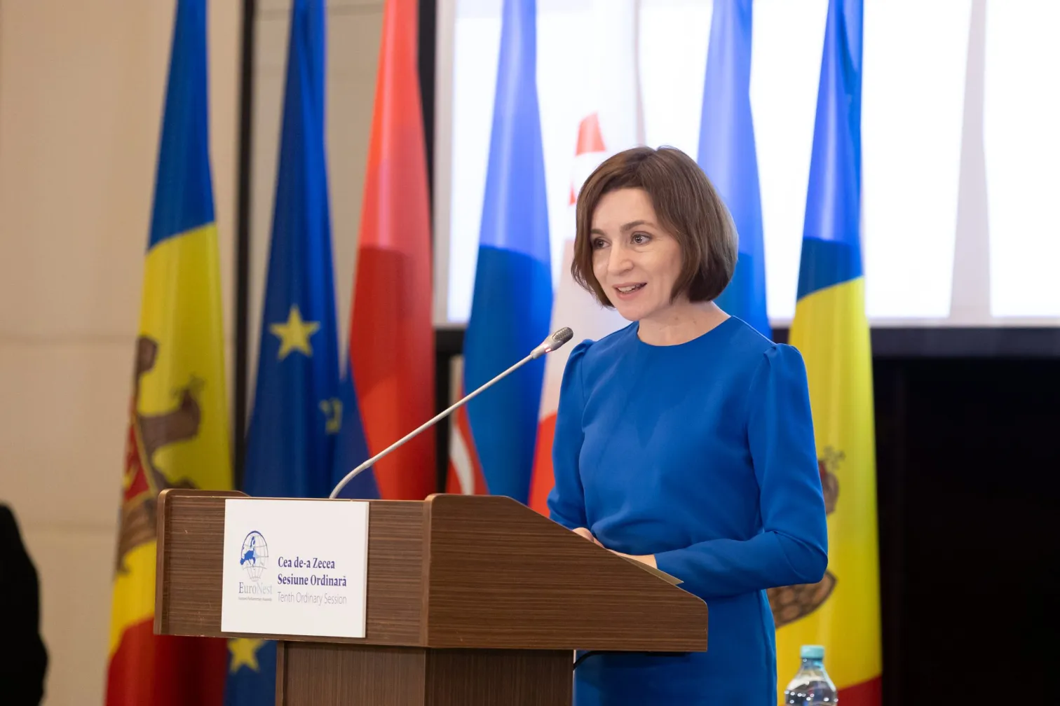 Maia Sandu salută acordarea împrumutului UE pentru Ucraina: Unitatea înseamnă putere