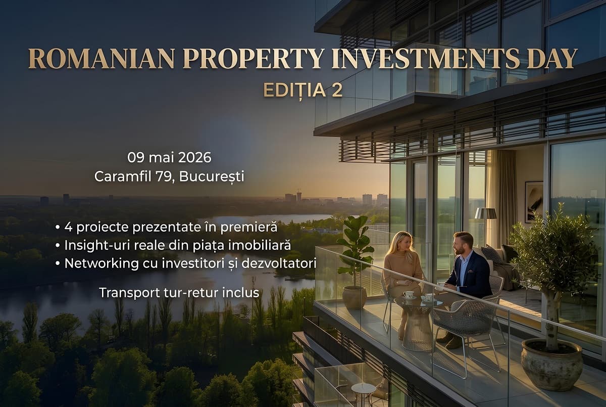 FOTO // Ediția 2 Romanian Property Investments Day: investitorii revin în București pentru noi proiecte