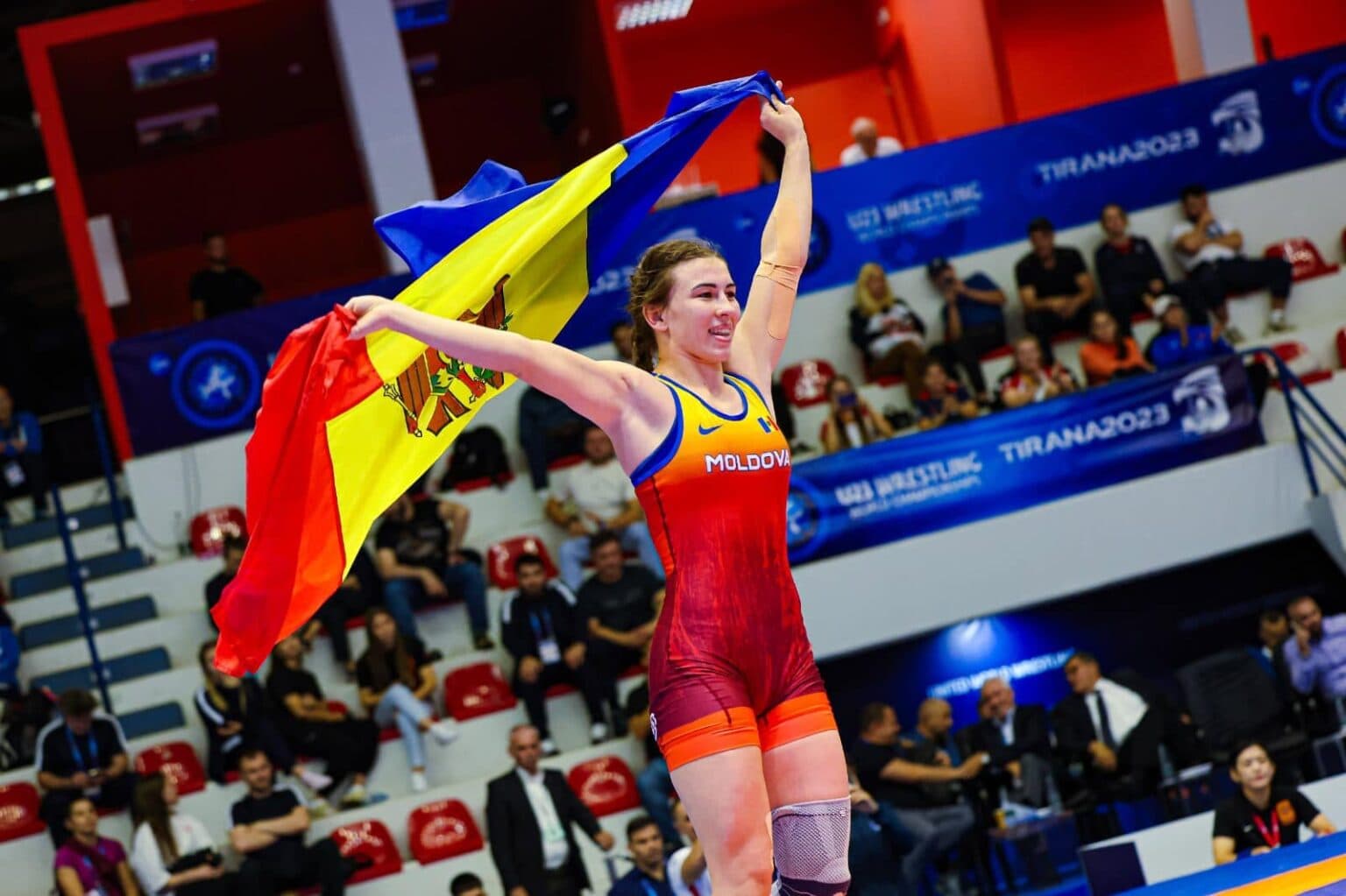Luptătoarea Irina Rîngaci a cucerit aurul la Mondialele Universitare din Brazilia
