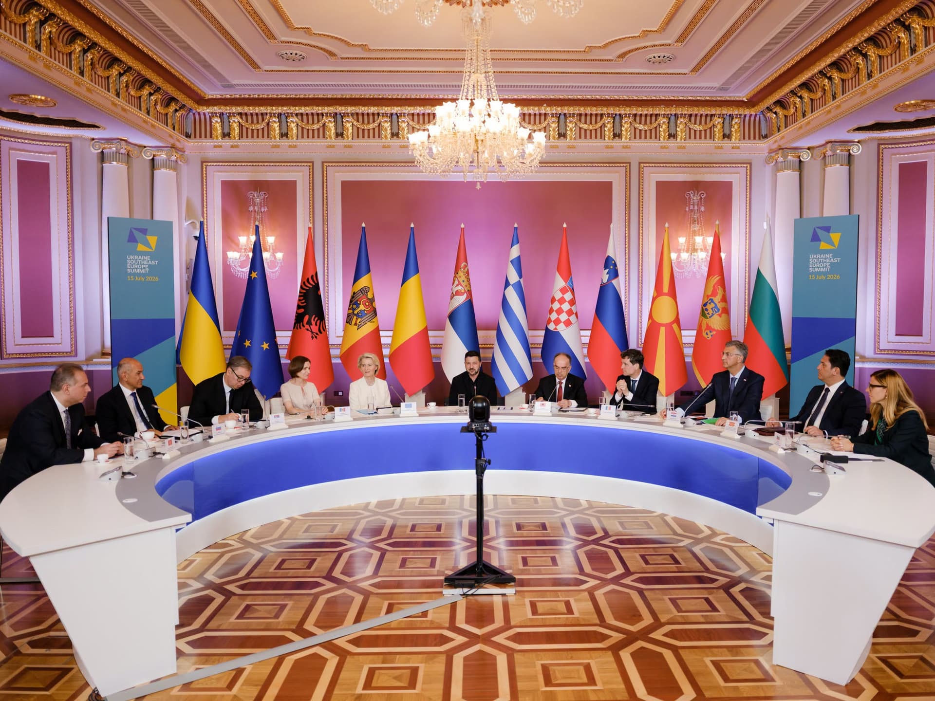 Maia Sandu, la Summitul de la Kiev. A fost semnată o Declarație de susținere a Ucrainei și au fost condamnate acțiunile Rusiei
