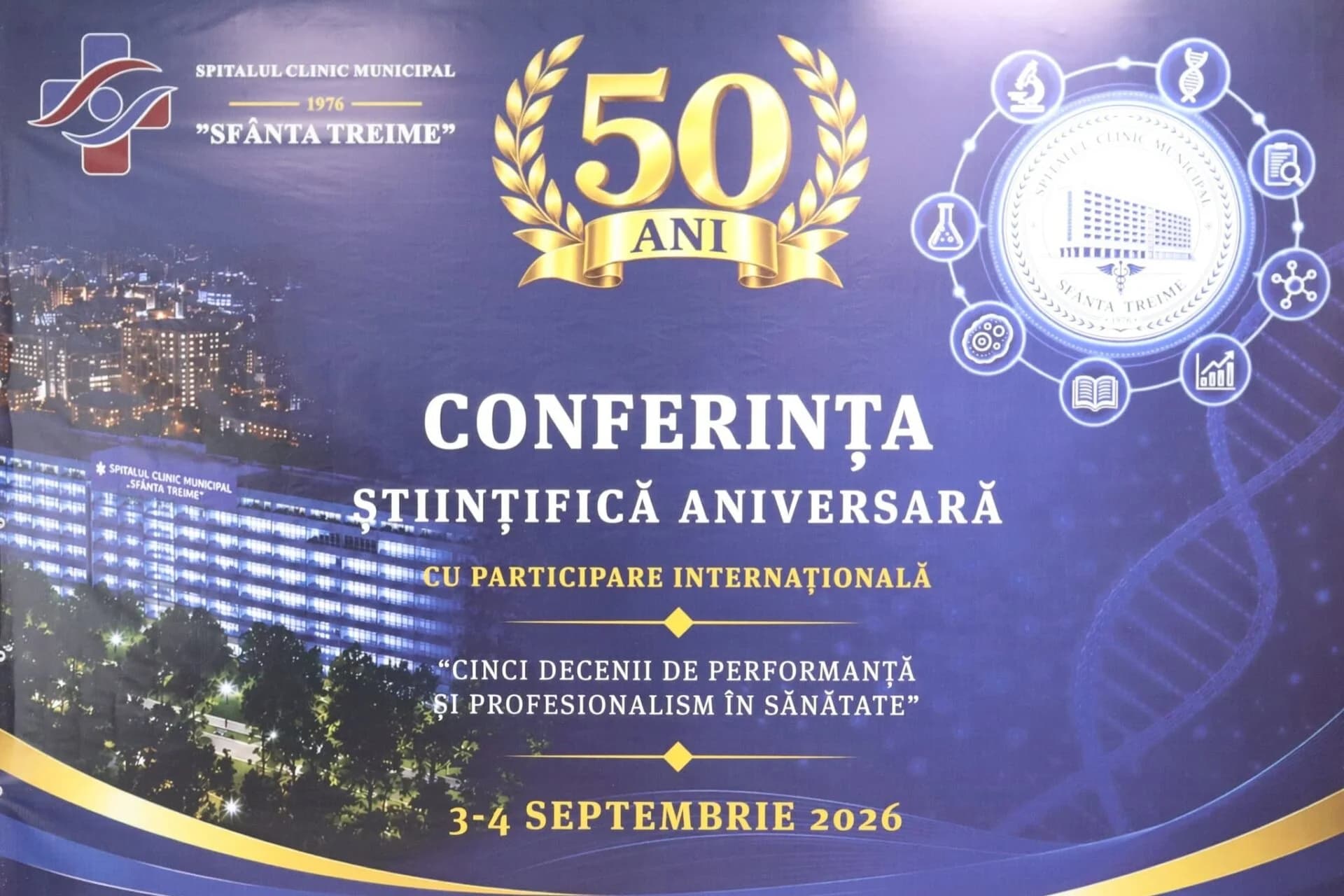 Spitalul „Sfânta Treime” din capitală, la jumătate de secol de activitate