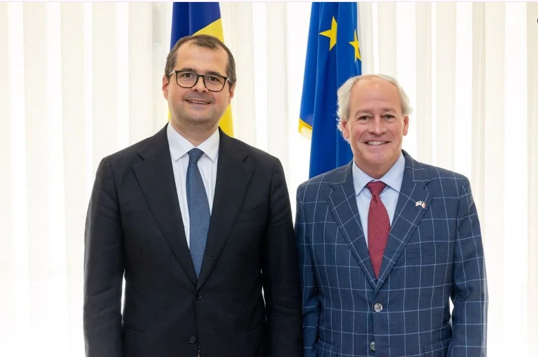 Vasile Tofan, discuții cu noul ambasador al SUA despre oportunitățile oferite companiilor americane în R. Moldova