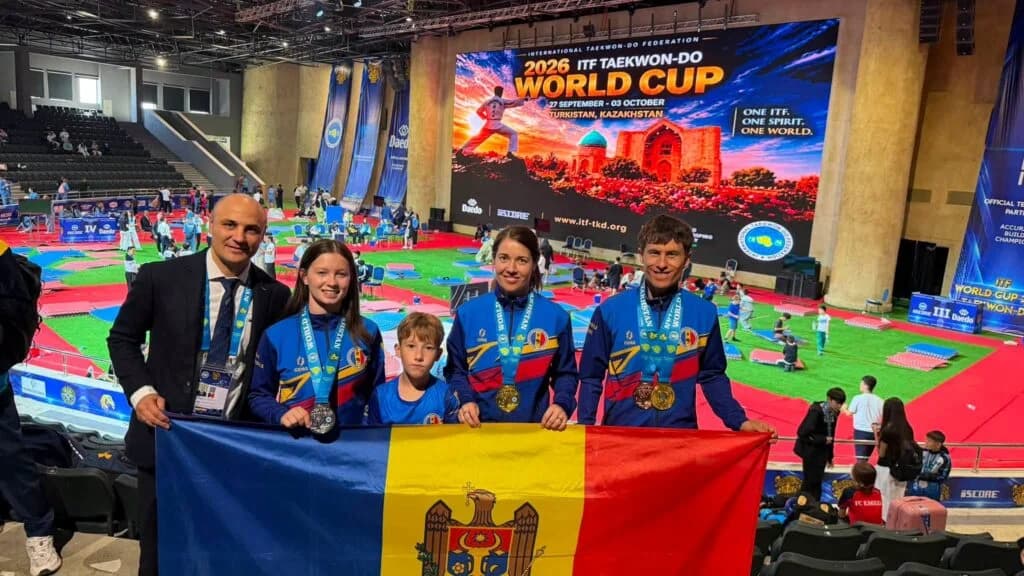 Patru medalii pentru R. Moldova la mondialul de Taekwon-Do ITF