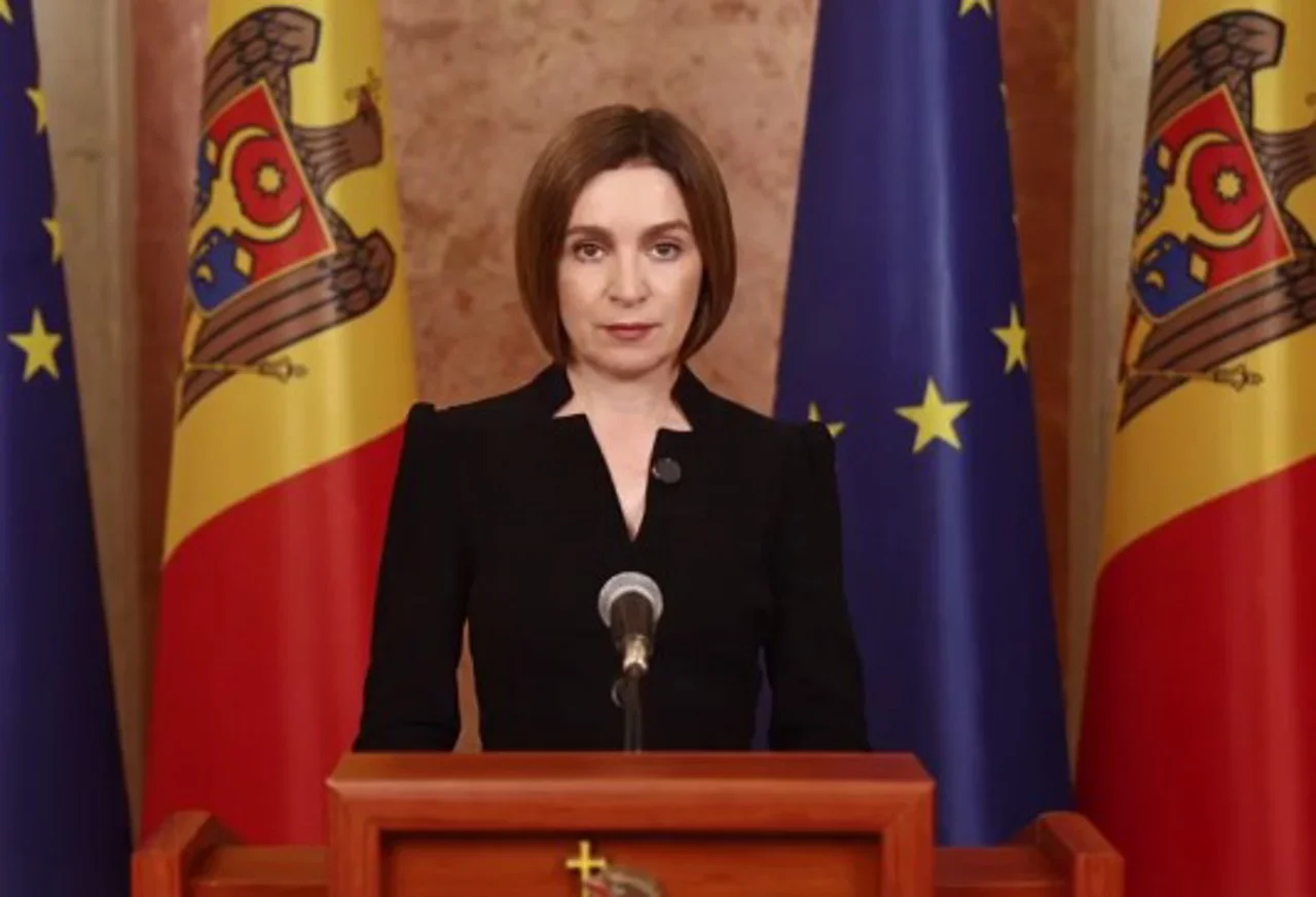 Maia Sandu condamnă incidentul cu dronă la Telenești: „Războiul Rusiei continuă să pună în pericol viețile moldovenilor”