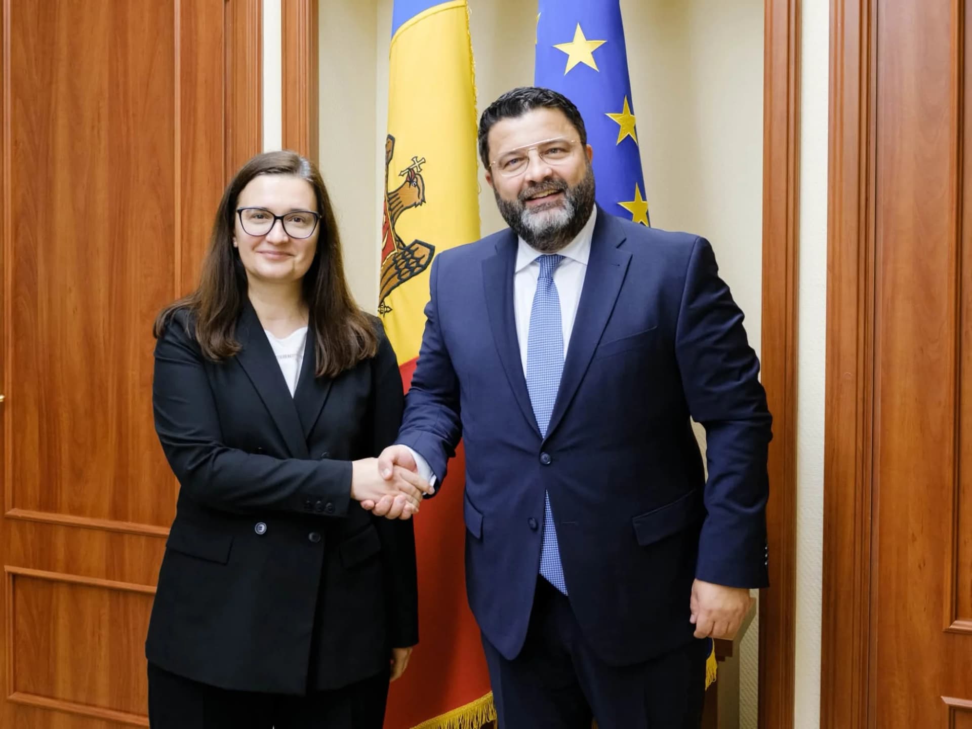 Cristina Gherasimov, discuții cu ministrul de Externe al României: Faptul că avansăm în procesul de negocieri se datorează și sprijinului primit de la București